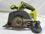 Ryobi P505 One+ 18-VOLT Lithium-ion 4,600 Rpm Cordless 5.5 In. Circular Saw U8. Fixed Price $45.00.