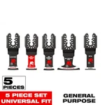 Diablo Universal Fit Wood And Metal Carbide Oscillating Blade Set 5 Pie. Fixed Price $55.10.