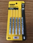 (5) 3" 18TPI Medium Metal U-shank Jig Saw Blade. Fixed Price $15.00.