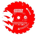 Freud D0724D 7-1/4" Diablo Demon Circular Saw Blade. Fixed Price $11.97.