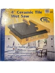 Qep 4" Ceramic Tile Wet Saw 60084A Corded Electric 120V Diamond Blade Nos Sealed. Fixed Price $49.99.