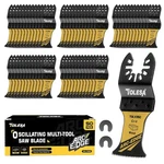 Tolesa Arc Edge Oscillating Saw Blade Wood, Cr-v Pcs, Black. Fixed Price $48.61.
