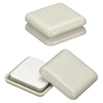 4PCS Furniture Sliders 1/6" Plastic Self-adhesive Square Sliding Pads Grey. Fixed Price $11.86.