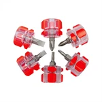 Wilmar 1420 Corp. / Performance Tool 6-PIECE Mini Stubby Screwdriver Set. Fixed Price $18.08.