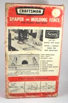 Vintage Sears Craftsman Shaper And Molding Fence For Radial Arm Saws 9-2954. Fixed Price $29.99.