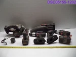 Used Qty = 6 Pieces: Craftsman Tool Lot Drill, Light, Vacuum, Trim Saw, Batterie. Fixed Price $175.00.