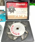 Rockwell 34-960 Tru-cut Dado With Box And 7 1/4 Saw Blades. Fixed Price $10.00.