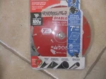 Freud-diablo DDD070DIA101F Db 7" Diamond Disc Metal Cut Off Blade. Fixed Price $16.59.