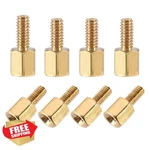 Uxcell Brass Standoff M2.5X5MM Hex Spacer Motherboard 50PCS. Fixed Price $20.00.