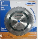 Oshlun SBW-080064 8-INCH Tooth Atb Fine Finishing Saw Blade With 5/8-IN Arbor. Fixed Price $36.65.