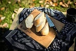 New Snow Peak CS207 Folding Outdoor Cutting Board And Knife Set M Fedex/dhl. Fixed Price $68.76.