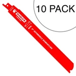 Diablo 9" Sawzal Reciprocating Blades 14/18 Tpi Metal Auto Dismantling 10PC. Fixed Price $39.99.