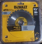Dewalt Metal Cutting 3/8 30T 20MM Aluminum Blade DW9052. Fixed Price $20.00.
