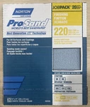 Norton Prosand 9" X 11" Sanding Sheets 220 Grit - Pack. Fixed Price $14.99.