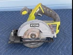 Ryobi P504G 18V Li-ion Cordless " Circular Saw One+ (tool-only). Fixed Price $25.00.