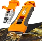 Razor Scraper Tool With 15PCS Extra Blades, 16 Piece Set, Orange. Fixed Price $20.99.