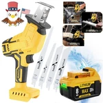 20V 8.0AH Battery / Power Reciprocating Saw For Dewalt With 4 Blades New. Fixed Price $49.99.
