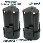 2PCS 12V 3500MAH Battery For Rockwell RW9300 WA3503 WA3504 WA3505 RK2515K-US. Fixed Price $32.99.