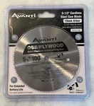 Avanti 5 1/2" Cordless Steel Saw Blade 10MM Arbor Osb/plywood Ryobi Craftsman. Fixed Price $14.82.
