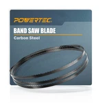 Powertec Inch Bandsaw Blades, 1/4" X 80" 6TPI, Silver. Fixed Price $18.97.