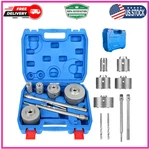 Dehuiwi 9PCS Masonry Hole Saw, Concrete Kit 4 Inch Sds Plus Max Bit .... Fixed Price $85.13.