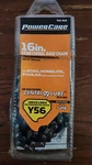 Power Care 16" Semi Chisel Chain W/ Centri Lube Y56 461-818 Echo Homelite Poulan. Fixed Price $13.80.