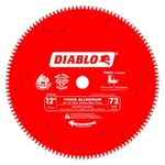 Diablo D1272N 12IN 72-TOOTH Thick Aluminum Cutting Circular Saw Blade. Fixed Price $74.41.