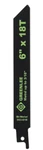 Greenlee 5PK. 18TPI 3/4" Metal Cutting Reciprocating Saw Blades 353-618. Fixed Price $16.14.