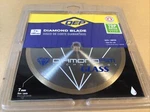Qep 7" 180MM Continuous Rim Diamond Blade - Max Rpm 8730 5/8 Center Hole. Fixed Price $29.99.