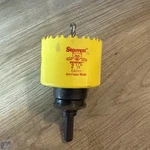 Starrett Bearcat 1/2" Bi-metal Hole Saw Nos 64 Mm With Arbor. Fixed Price $24.95.