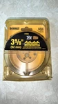New Dewalt D180058 Bi- Metal Holesaw 3 5/8" Double Tooth Design. Fixed Price $20.00.