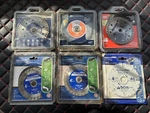 Kobalt, Avanti Pro, Husqvana, Skil: Diamond Cutting Blade 6 Pc Lot. Fixed Price $59.99.