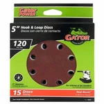 New (2) Ali Industries 4141 5'' 8 Hole 120G Hook Loop Sanding Discs. Fixed Price $13.99.