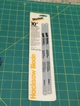 Disston 10" Duraflex Hacksaw 2 Lot Package Of Total 4 Blades. Fixed Price $12.00.