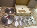 Vintage Systi Matic Fine Dado Saw Blade Set Precision Cutting 22 Tooth 8. Fixed Price $79.99.