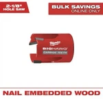 New Milwaukee 49-56-9210 2-1/8 In. Big Hawg Hole Saw With Carbide Teeth. Fixed Price $25.00.