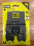 Ryobi A24401 4-PIECE Wood ,plastic And Drywall Oscillating Multi-tool Blade Set.. Fixed Price $28.00.