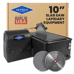Hi-tech Diamond 10" Slab Saw Lapidary Machine Includes Two Blades. Fixed Price $899.00.