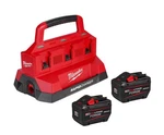 Milwaukee M18 Redlithium Forge Hd 12.0 Dual Battery Starter Kit!!. Fixed Price $549.99.
