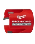 New Milwaukee 49-56-9210 2-1/8 In. Big Hawg Hole Saw With Carbide Teeth. Fixed Price $32.99.
