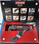 Craftsman Corded Multi Tool 15 Accessories 9-23465 Nos Brand New!!. Fixed Price $79.99.