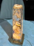 Natural Agate Stone Table Lamp Night For Bedroom Lighting & Home Cor. Fixed Price $579.62.