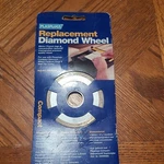 Diamond Wheel 3 1/4" "plasplug". Fixed Price $19.99.