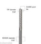 Rotozip Xbit Tc 1 Wall Tile, Cutting Bits 5/32" Shank. Fixed Price $22.99.