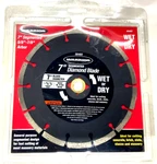New! Warrior 7 Wet Dry Segmented Diamond Saw Blade Free Shipping. Fixed Price $18.99.