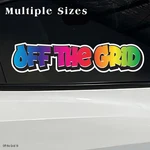 Off The Grid 4 Wheeler Atv Dirt Bike Vinyl Decal Sticker Bogo. Fixed Price $6.99.