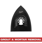 Milwaukee 49-25-2261 Universal Fit In Combo Grout/mortar Carbide Grit Blade. Fixed Price $15.99.