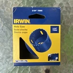 Irwin Bi-metal Hole Saw 2-3/4 (70MM) Diameter Mpn 373234BX. Fixed Price $18.23.