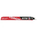 Milwaukee 48-00-5362 9" 7TPI The Torch Nitrus Carbide Sawzall Blade, 3-PK. Fixed Price $59.97.