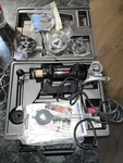 Rotozip Spiral Saw Kit With Many Extra Attachments & Case. Fixed Price $80.00.